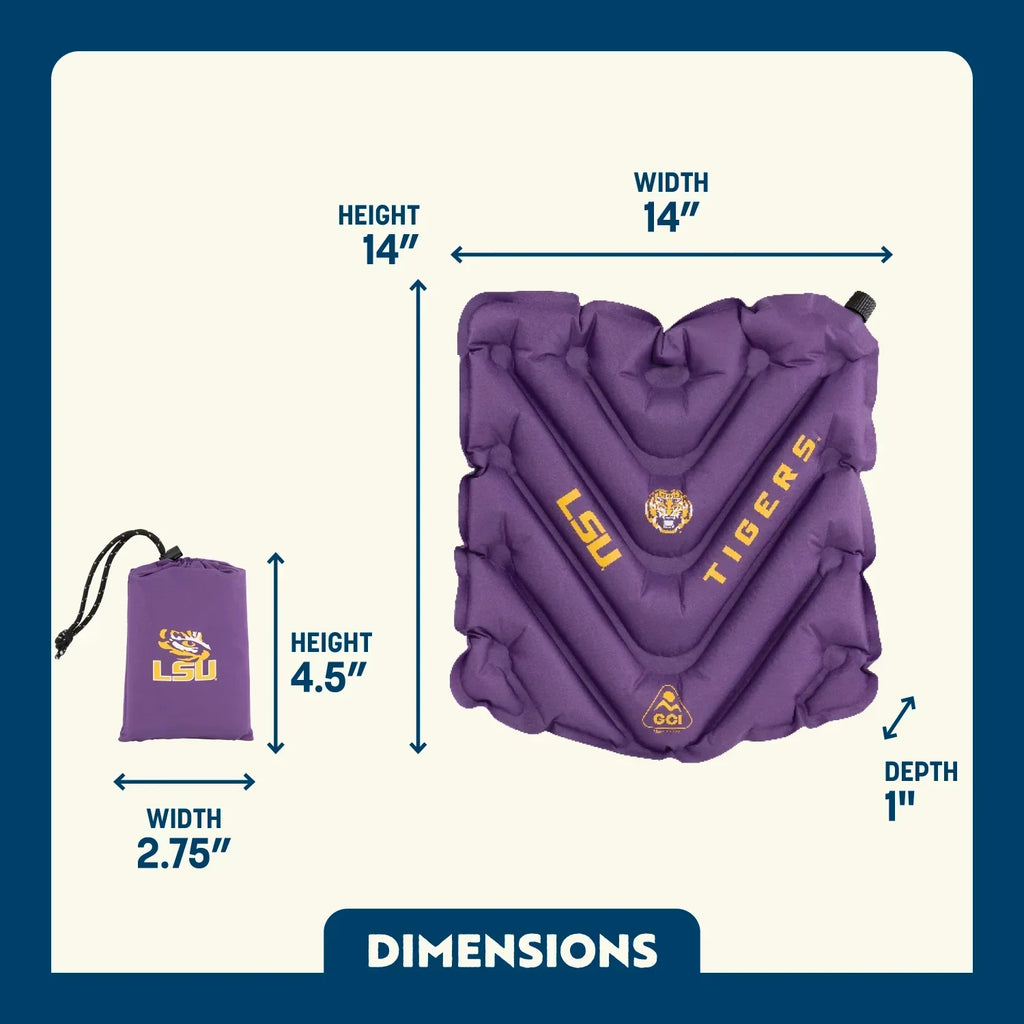 College V Seat™ Inflatable Stadium Cushion - LSU Tigers