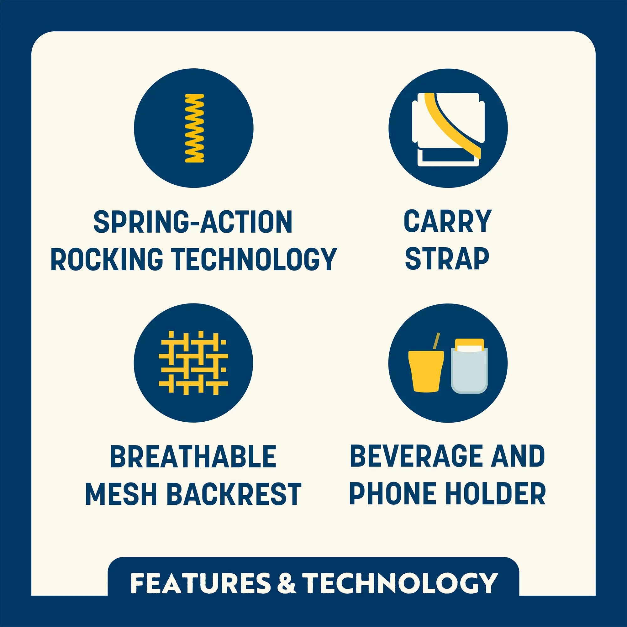 College Comfort Pro Rocker™ - Nebraska Cornhuskers